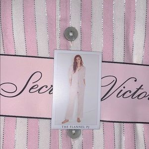 Victoria Secret Flannel Pj Set